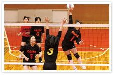 女子バレーボール部